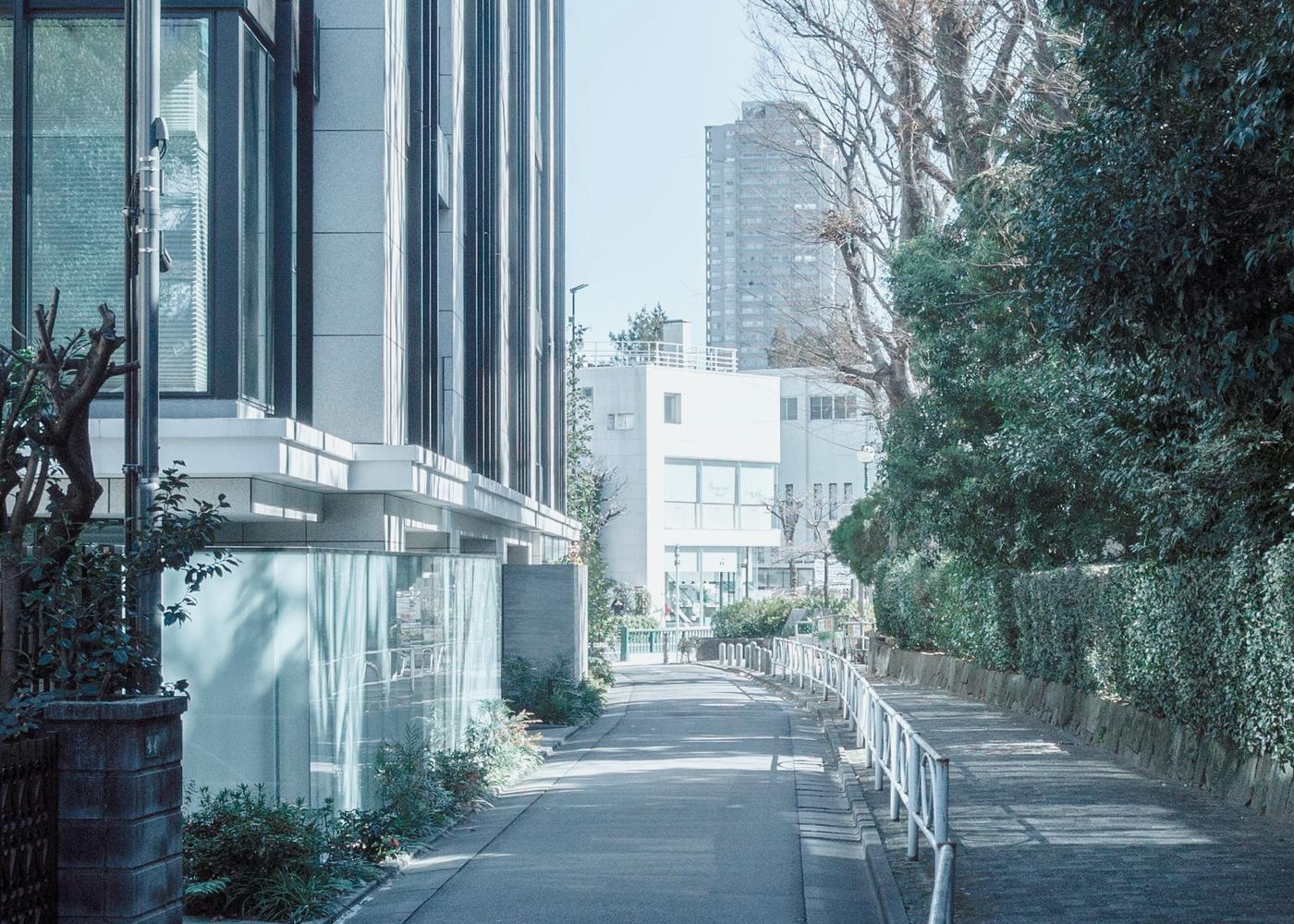 東京都渋谷区の街並み